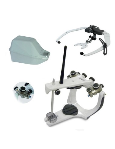 Articulador Arquimedes Protrusal + Arco Facial Elite + Estuche