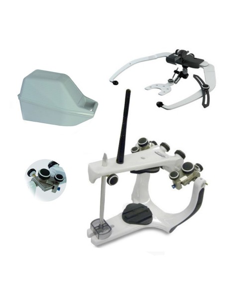 Articulador Arquimedes Protrusal + Arco Facial Elite + Estuche