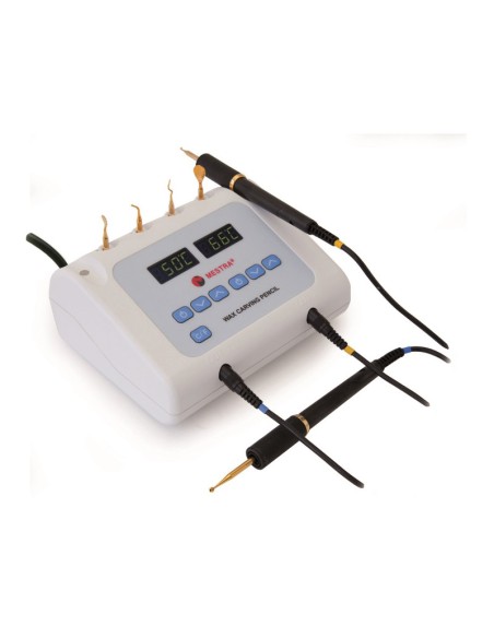 Espátula Electrónica Doble para Modelar Cera 3 lápiz y 6 puntas