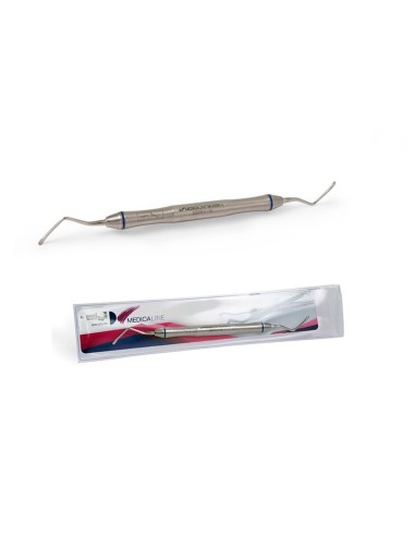Cureta Ósea Lucas 2,1mm Inox 17cm.