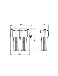 Pure 100 Desmineralizador de Agua 2