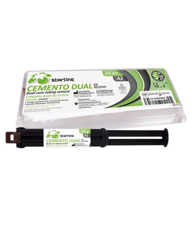 Cemento Dual DC Luting de Resina Jeringa A2 10gr. Starline