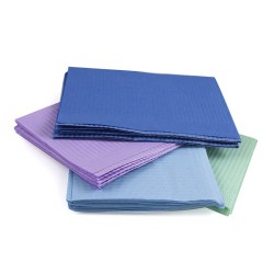 Servilletas Medicaline 500/u verde/azul