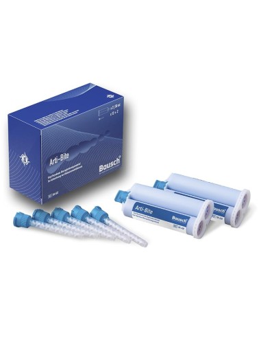 Arti-Bite Registro Mordida Cartuchos 50 ml + Puntas Bausch