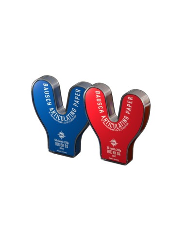 Papel BK 03/BK 04 Azul/Rojo Herradura 0.2mm.