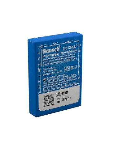 Papel articular BK61/BK62 Azul/Rojo 40 Micras  