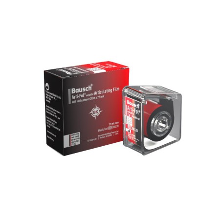 Folio Arti-Fol Metallic BK 28 Rojo/Negro, 22mm 