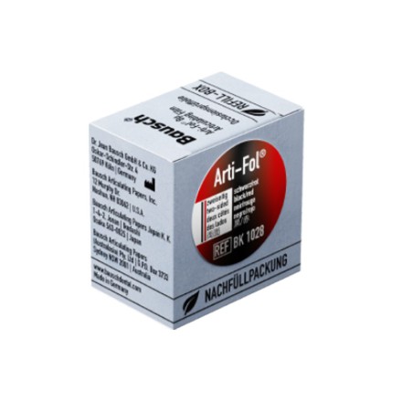 Lamina Arti-Fol Metallic BK 1028 doble cara Negro/Rojo, Caja Reposición  