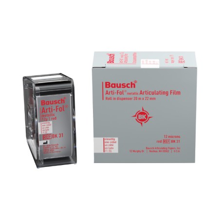 Arti-Fol Metallic Unilateral Una Cara Rojo BK31