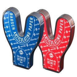 Papel Articular BK17/BK18 Azul/Rojo Forma de Herradura 