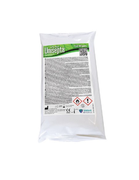 Unisepta Plus Toallitas Desinfectante Superficies Reposición 150u. Unident