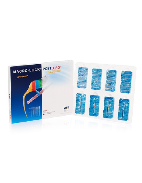 Postes de Fibra Macro Lock Post illusion X-Ro Intro Kit Inibsa