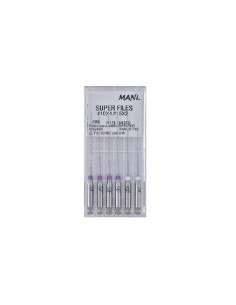 Super Files MGP Limas Rotatorias Mani para Permeabilizar Conductos Curvados 21mm Mani 2
