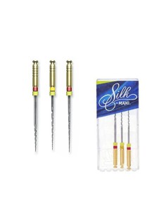 Silk Limas Rotatorias para Conformar Conductos Calcificados 25mm Mani