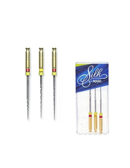 Silk Limas Rotatorias para Conformar Conductos Calcificados 25mm Mani