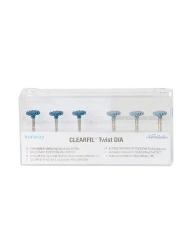 Kit Pulidor Diamantado 14 mm Composite Clearfil Twist Dia Kuraray