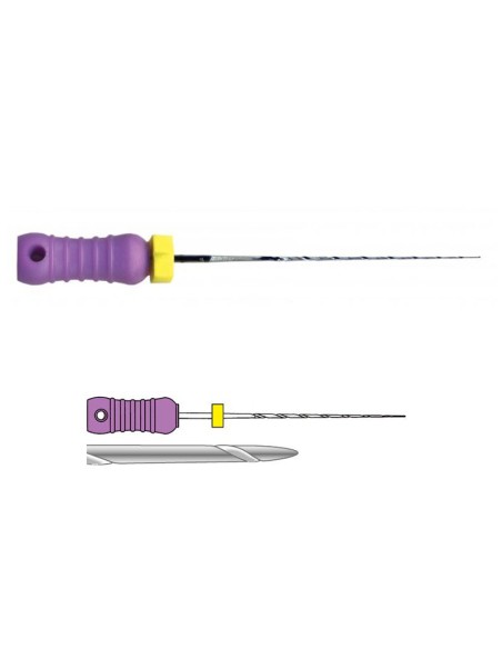 D Finders Limas Manuales para Ampliación Conductos Calcificados 25mm Mani