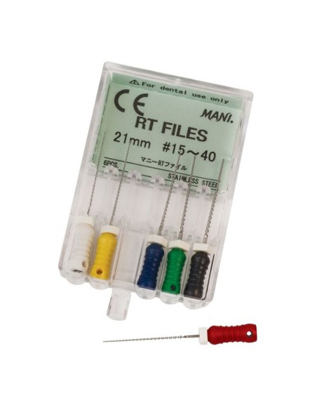 RT Limas Manuales para Ampliación Conductos Muy Curvados 21mm Mani