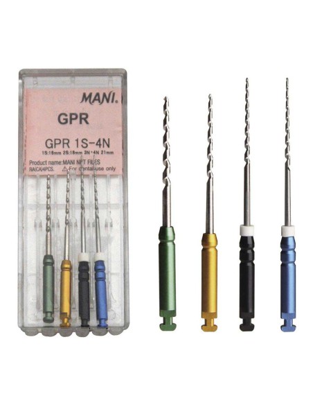 GPR Limas Rotatorias para Retratamiento Mani