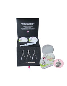 SKS Premium Box Mint 10 Kits Brackets Metal de Autoligado con Lámpara Blanca e Instrumental 2