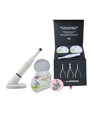 SKS Premium Box Mint 10 Kits Brackets Metal de Autoligado con Lámpara Blanca e Instrumental