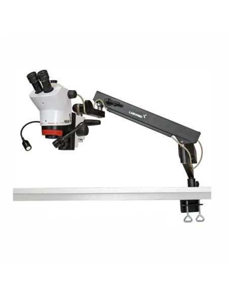 Microscopio Dental Luxeo 6Z Trinocular Brazo Flexible Labomed