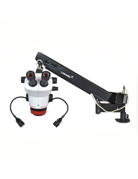 Microscopio Dental Luxeo 6Z Trinocular Brazo Flexible Labomed