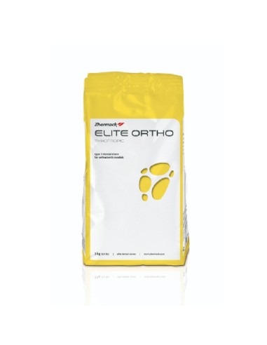 Elite Ortho Yeso Duro Blanco Clase III Saco 3Kg 