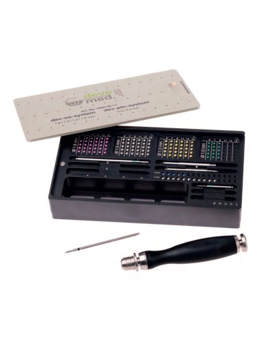 Set Osteosíntesis Completo para Injerto Óseo 70 Tornillos Deve Med