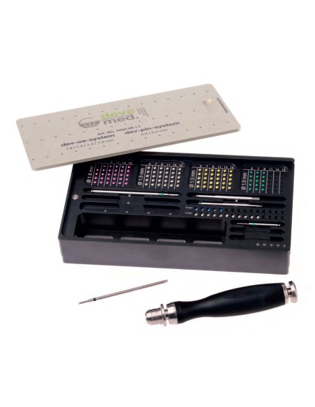 Set Osteosíntesis Completo para Injerto Óseo 70 Tornillos Deve Med