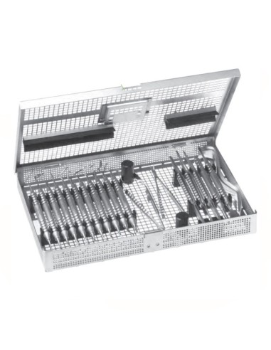 Set Cirugía Plástica Perio 19 instrumentos y Caja de Esterilización  Deve Med