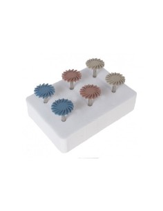 Kit Pulidores para Composite Ciclos Espiral 6 Piezas Bader