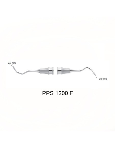 Deve Med PPS1200 F - Cuchilla de gingivectomía - 2,0 / 2,0 mm.