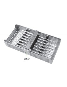 Set Instrumental Endodoncia 7 piezas y bandeja Deve Med