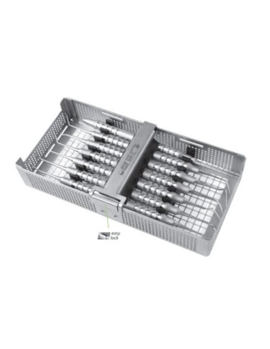 Set Instrumental Endodoncia 7 piezas y bandeja Deve Med