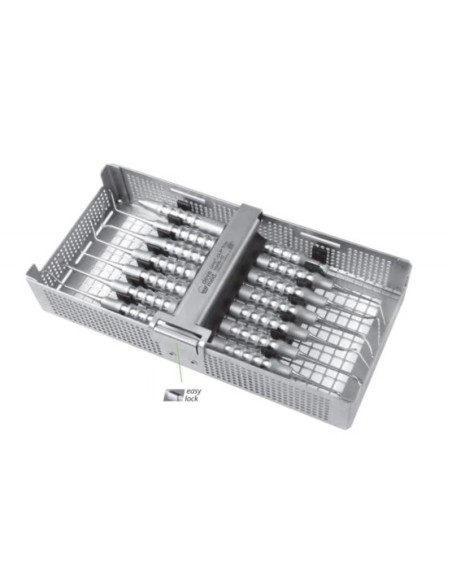 Set Instrumental Endodoncia 7 piezas y bandeja Deve Med