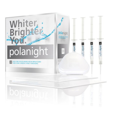 Pola Night Blanqueador Kit 10 Jeringas 10%, 16% ó 22%