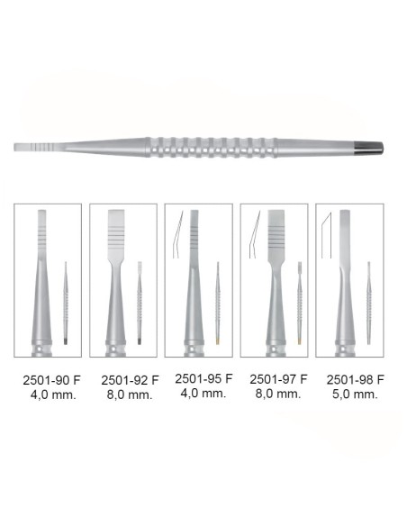Set Ridge Splitting Cirugía Osteotomía Expansión Devemed