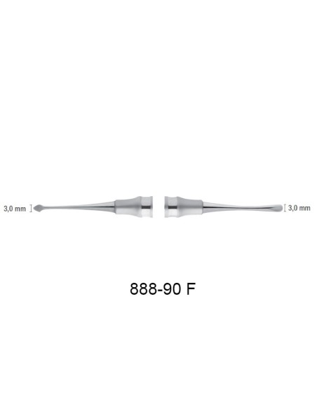 Set Preservación Alveolar 7 instrumentos y Caja de Esterilización Deve Med