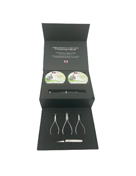 SKS Premium Box Mint 10 Kits Brackets Metal de Autoligado con Lámpara Negra e Instrumental