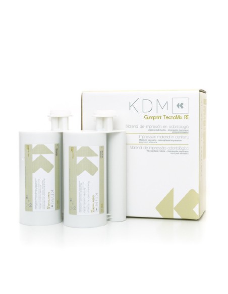 GumPrint TecnoMix RE KDM Silicona de Adición 2 cartuchos 380ml.