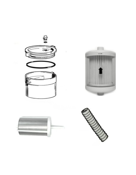 Kit Anual Mantenimiento Aspiración Turbo Jet 1 Separador - H14 Cattani