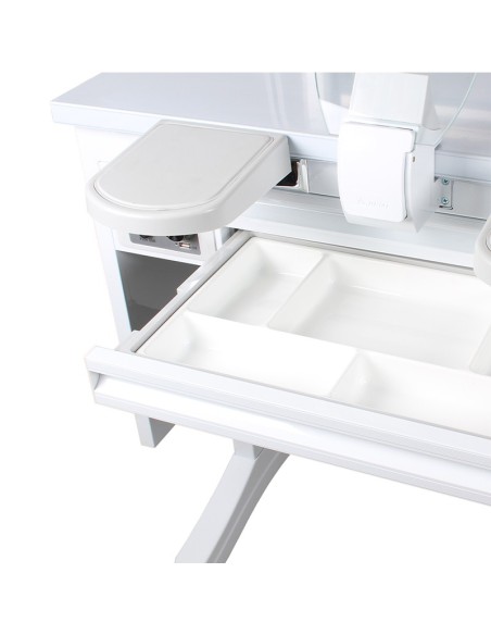 Puesto de Trabajo Doble con 2 Aspiradores y 2 Lámparas Bader