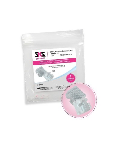 Autoligable Brackets Estéticos Pasivos Iceberg ROTH 0.22 Reposición 1 u SKS Dental
