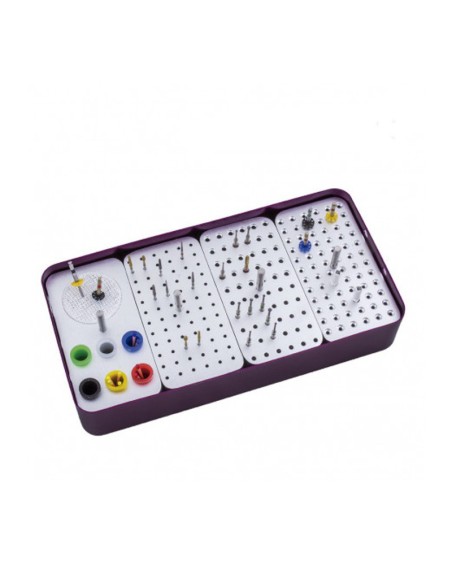 Endo Box Master E Caja Esterilización Fresas 210 Hoyos Bader