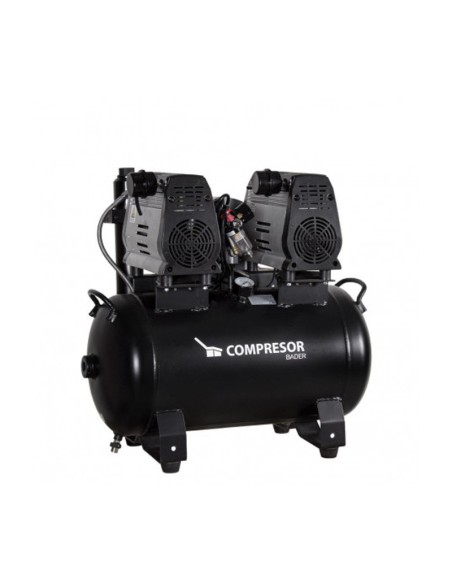 Compresor de Aire 55 Litros para 1 o 2  Equipos Dentales Bader