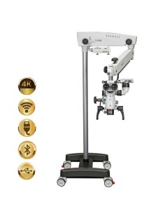 Microscopio Dental Móvil PRIMA DNT Premium Nuvar 10 Labomed