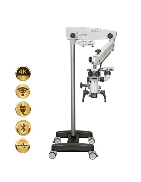 Microscopio Dental Móvil PRIMA DNT Premium Nuvar 10 Labomed