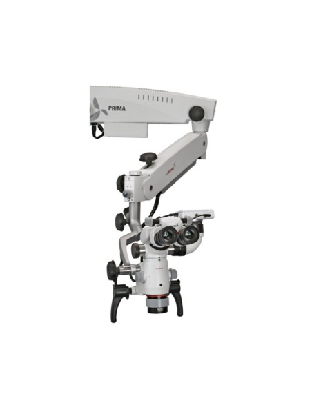 Microscopio Dental PRIMA DNT Premium Nuvar 20 Montaje a Pared Labomed