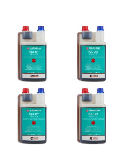 Puli Jet Plus 2.0 Desinfectante para Sist. de Aspiración 4x1 Litro Cattani